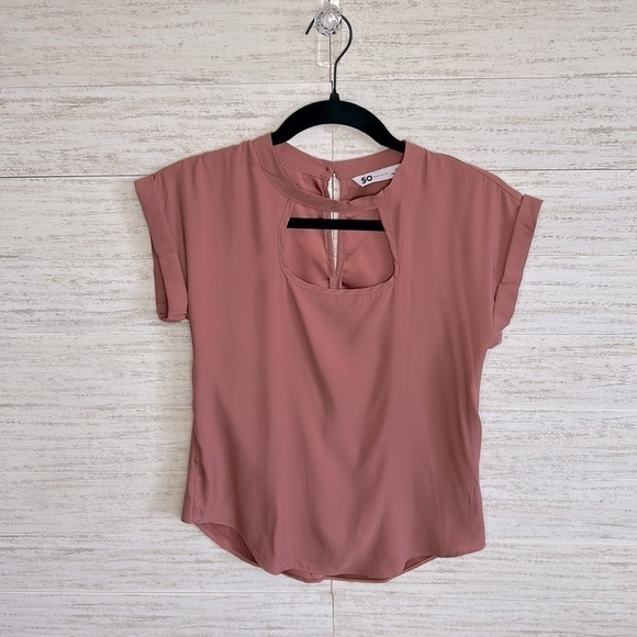 SO Mauve Blouse | SIZE XS - Picture 1 of 6